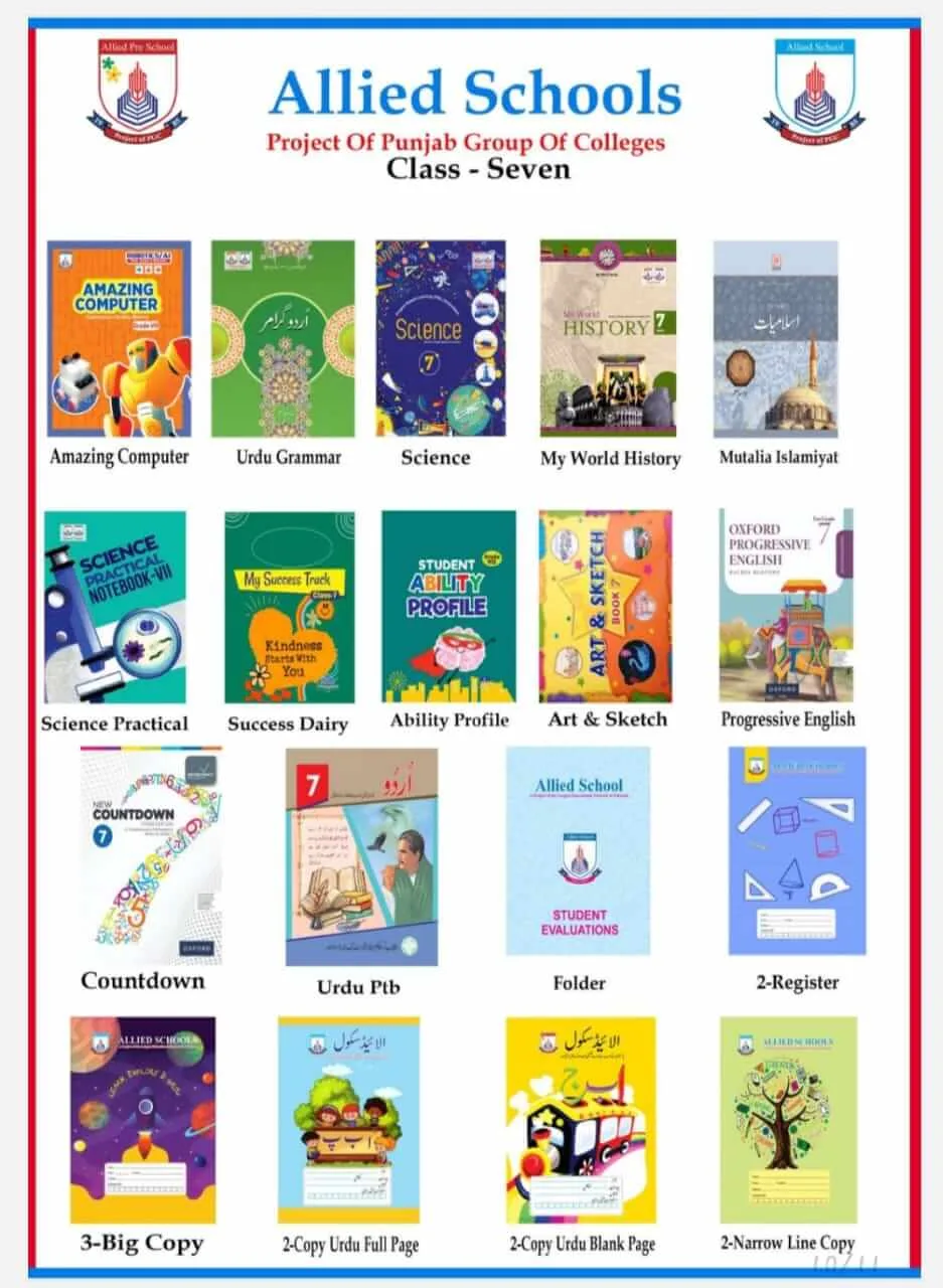 alliedbooks.pk class 7