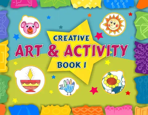 class 1 book - art and activity creativity