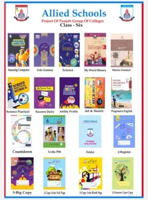 Buy Class 6 Complete Bookpack Online | Allied School All Subjects