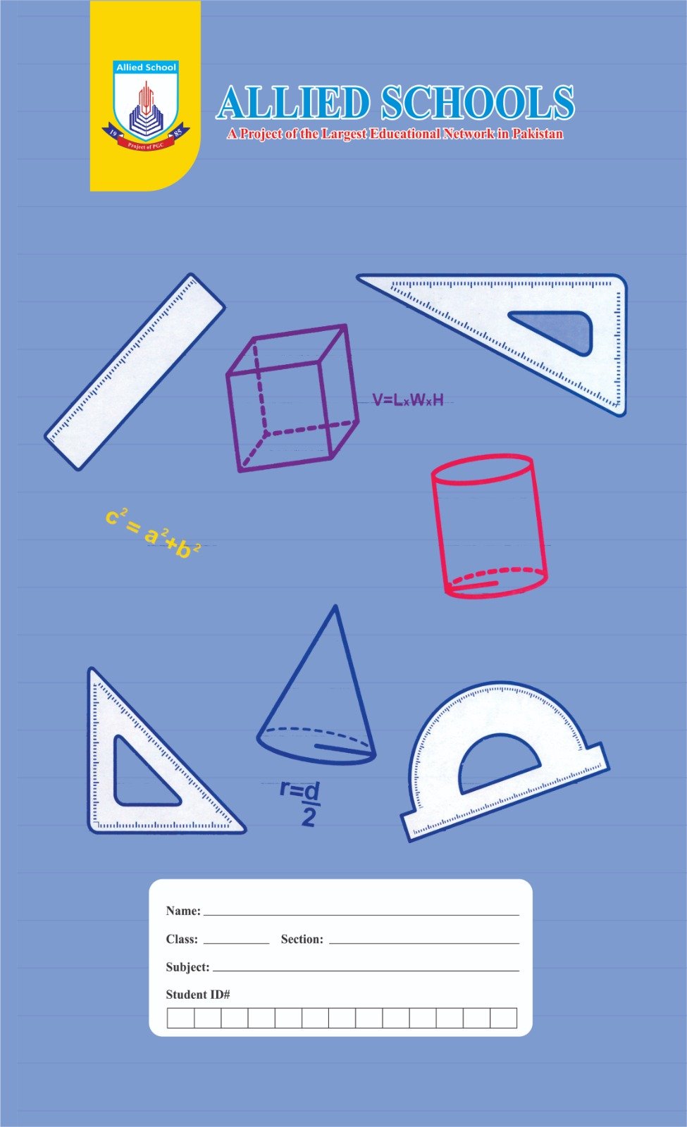 copy register alliedschool for class 4,5,6,7,8