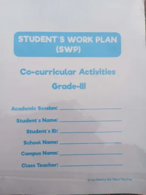 ALL SUBJECTS. grade III. SWP. students book Work Plan class 3