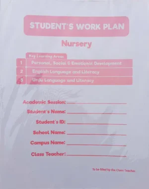 ALL SUBJECTS. students book Work Plan SWP NURSERY ALL SUBJECTS. students book Work Plan SWP NURSERY