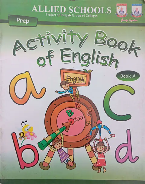 activity book of ENGLISH PREP. BOOK A activity book of ENGLISH PREP. BOOK A