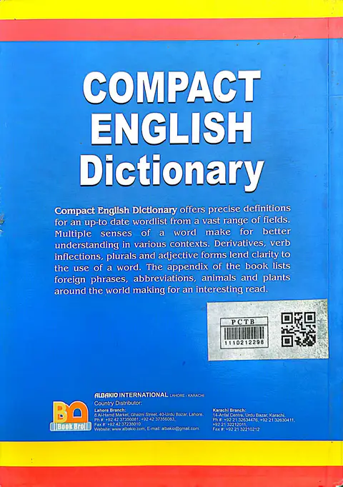 Compact English Dictionary - Albakio International