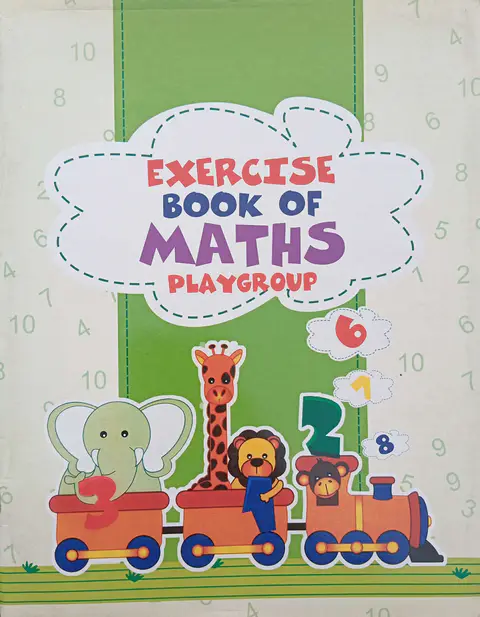 exersise book of MATHS PLAYGROUP